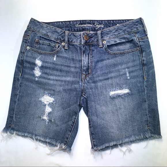 American Eagle Outfitters Pants - American Eagle Outfitters Distressed Jean Shorts 6